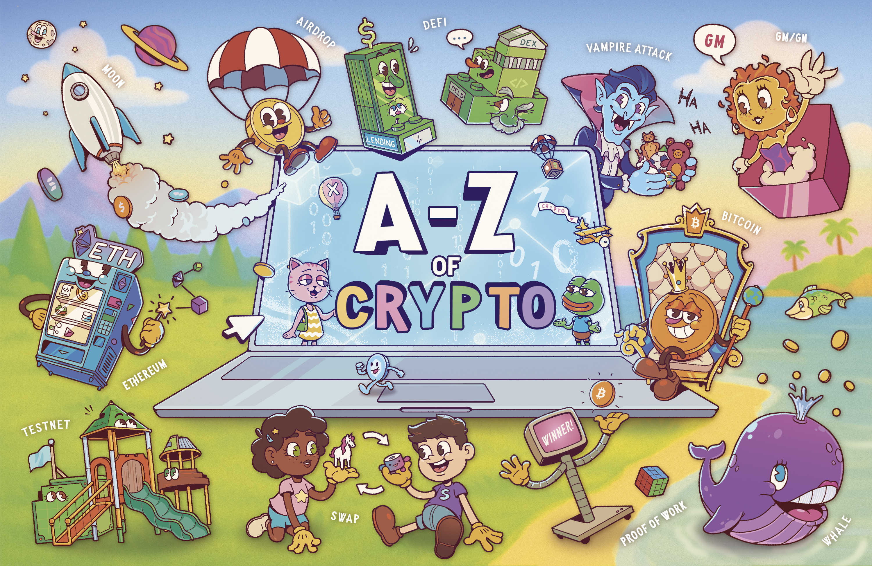 A to Z of Crypto Book Cover